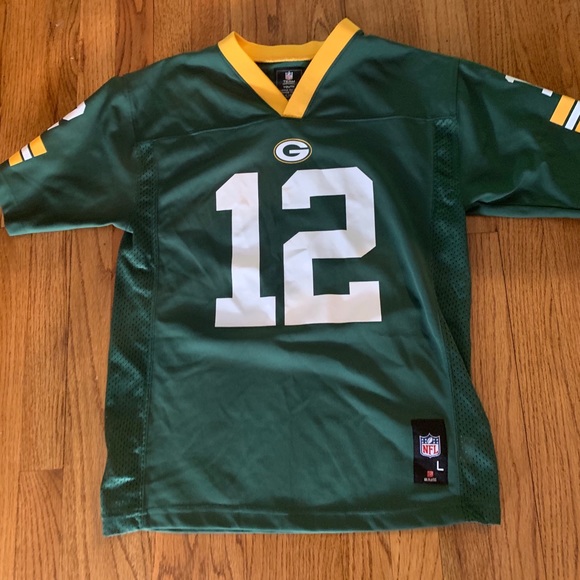 COPY - Aaron Rodgers Green Bay Packers Home Jersey - Picture 1 of 3